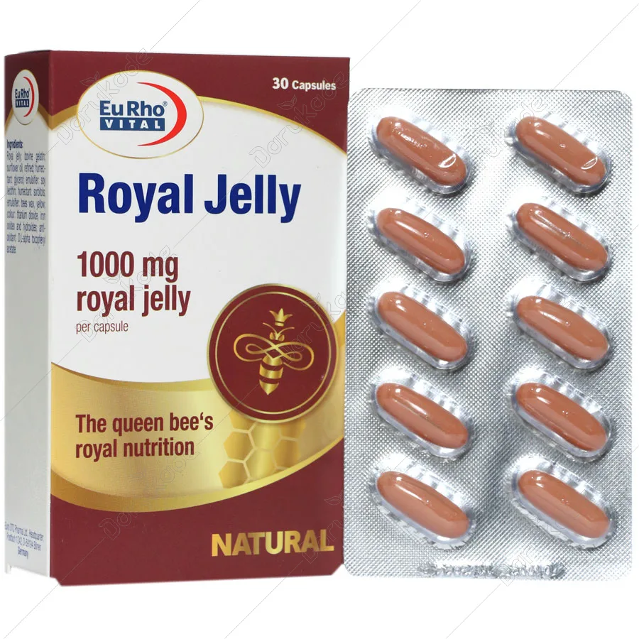 رویال ژلی یوروویتال ۱۰۰۰ میلی گرم