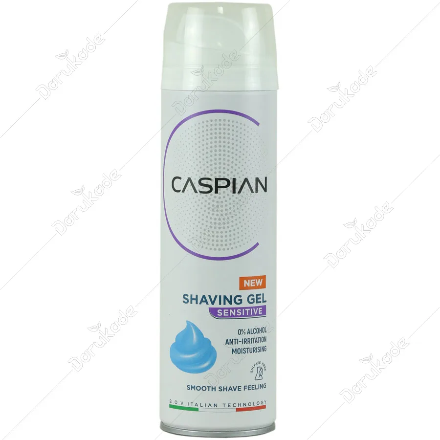 ژل اصلاح پوست حساس کاسپین