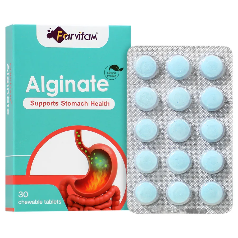 آلژینات فارویتام ۳۰ عدد