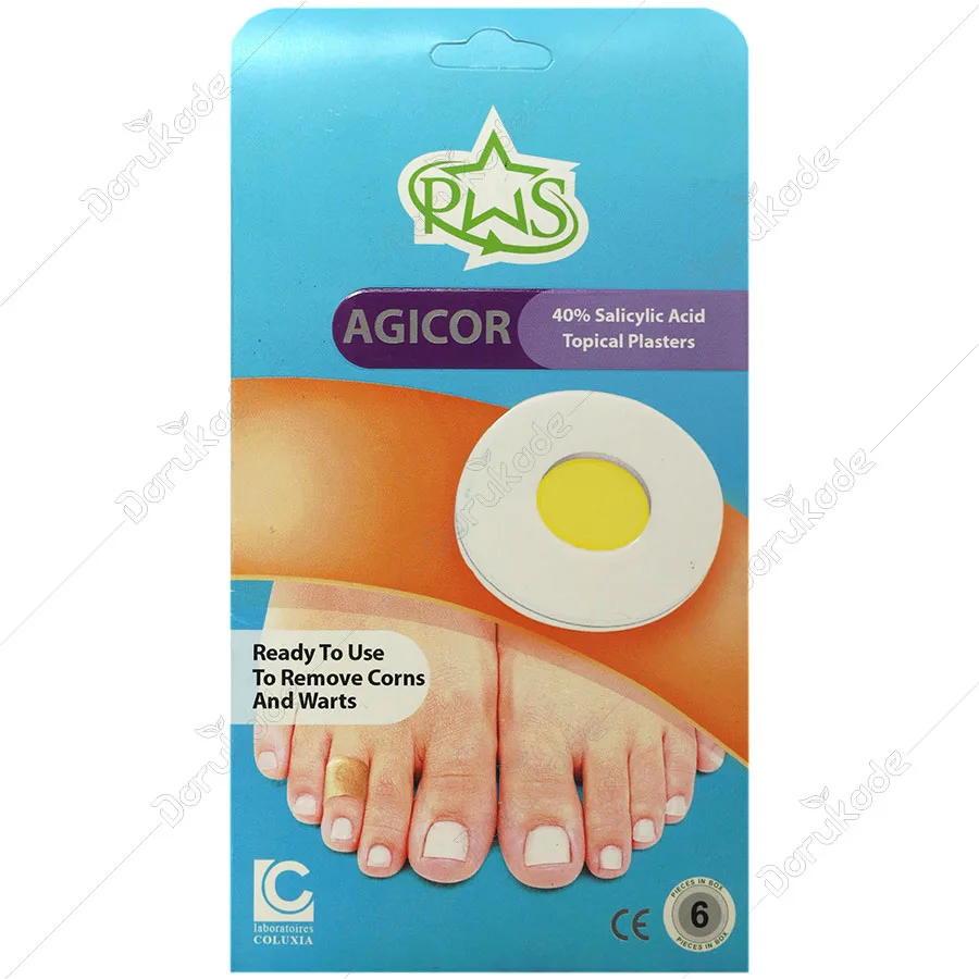 چسب موضعی میخچه حاوی اسیدسالیسیلیک ۴۰ درصد