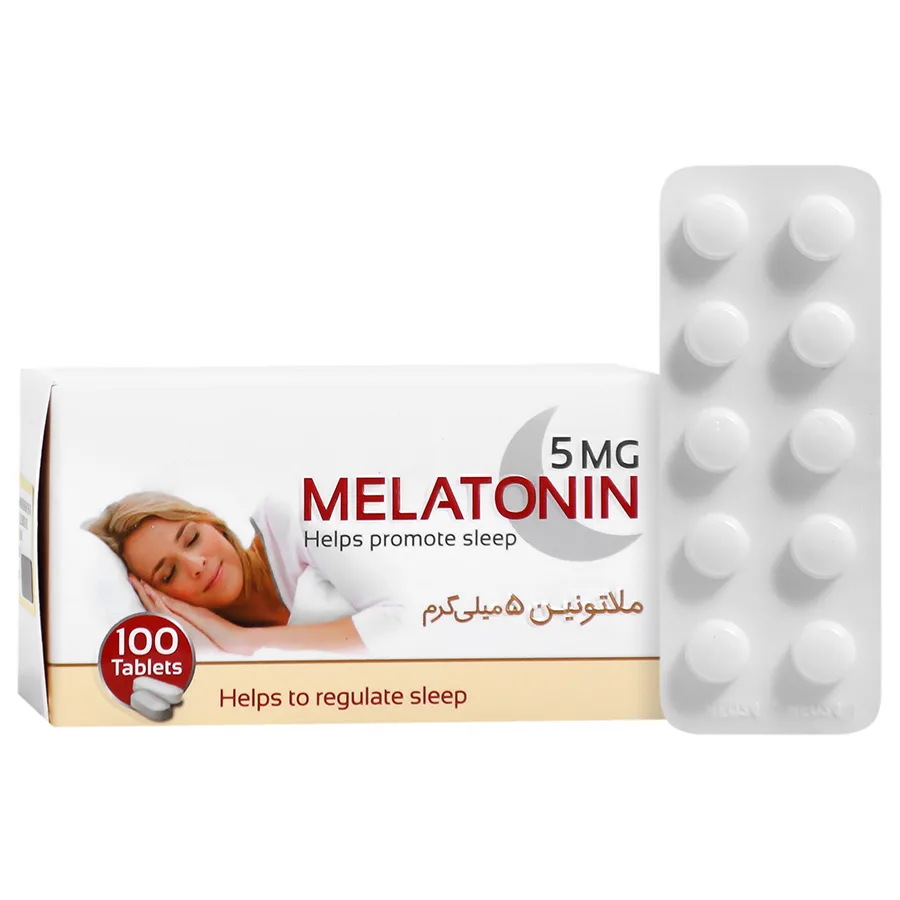 ملاتونین ۵ میلی گرم ۱۰۰ عدد