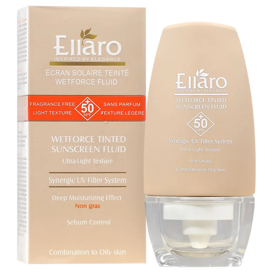 فلوئید ضد آفتاب رنگی وت فورس SPF50